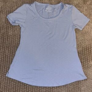 Blue short sleeve tee from Rachel Zoe